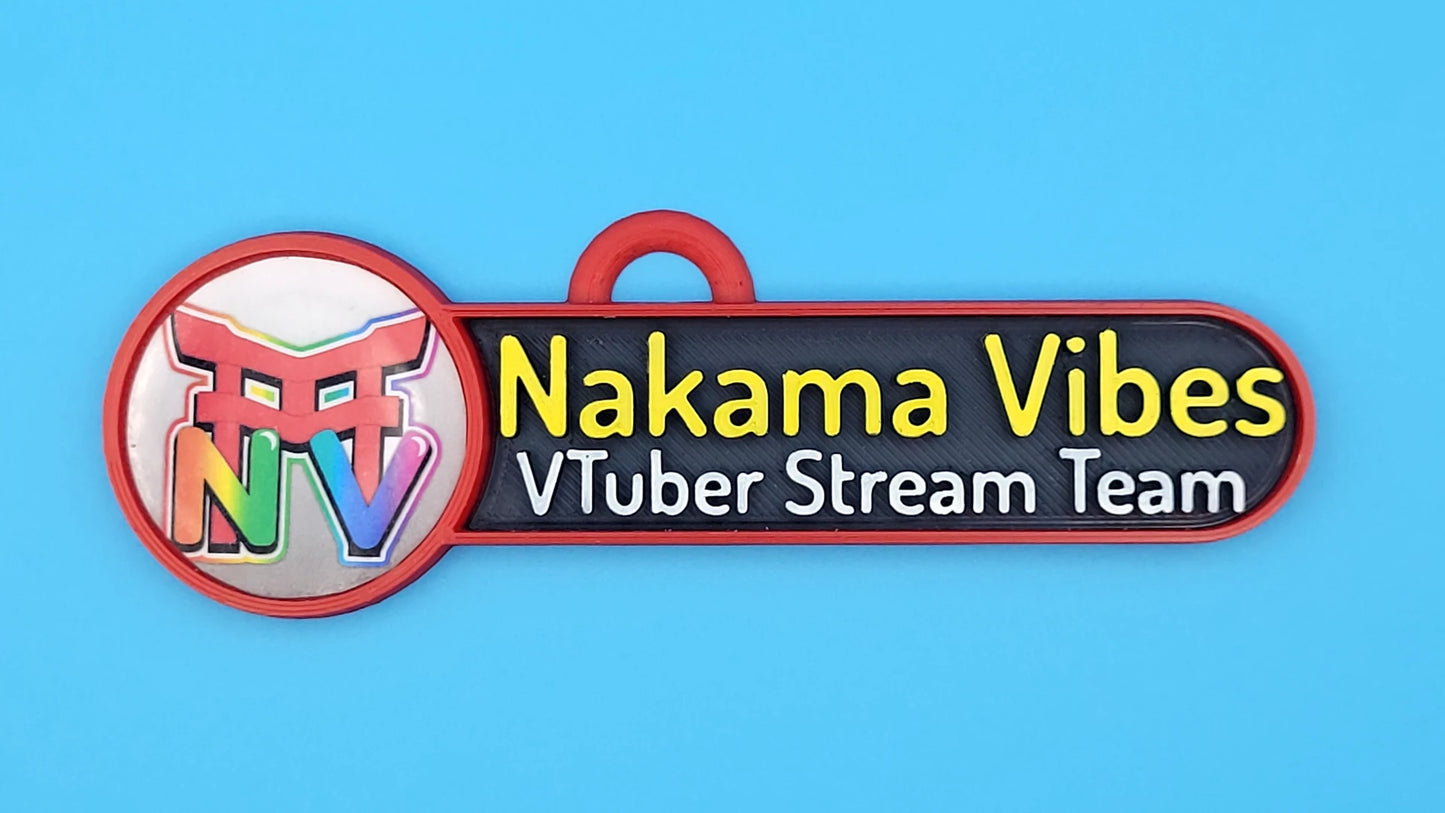 Custom VRChat Nametag - ANY Colors - Great for conventions/cosplay/etc.