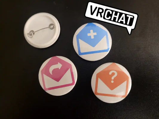 VRChat Pinback Buttons "Invite Requests"