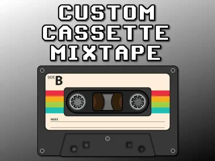 Custom Cassette Tape - Personalized - Make Your Own Mixtape
