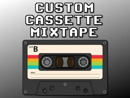 Custom Cassette Tape - Personalized - Make Your Own Mixtape